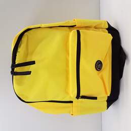 Fossil Yellow Nylon Backpack
