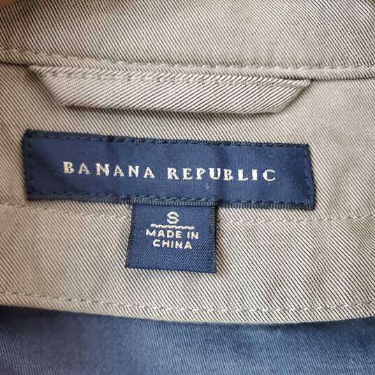 Banana Republic Beige Trench Coat SM image number 4