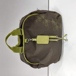 Women's American Tourister Brown Lime Holdall Overnight Bag
