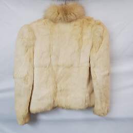 Vintage Ribbit Fur Jacket Size Medium alternative image