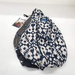 Kavu Rope Bag Blue Blot Sling Pack Bag NWT