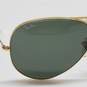 VTG RAY-BAN BAUSCH & LOMB GOLD AVIATOR GRADIENT SUNGLASSES image number 6