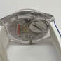 Designer Swatch Ultralavande Solar Spectrum Glass Dial Analog Wristwatch image number 4