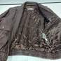 Wilsons Leather Brown Leather Jacket Size M image number 4