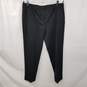 Prada Wool Blend Cuffed Black Dress Pants Men's Size 40 image number 1