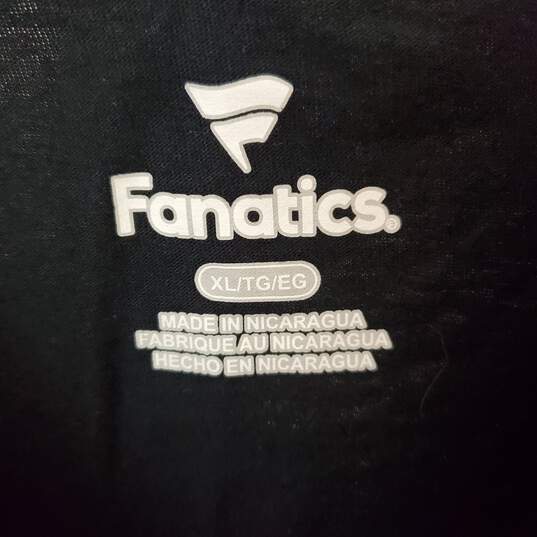 Fanatics Men Black T-Shirt XL (WT) image number 2