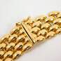 Elegant 14K Yellow Gold Chunky Fancy Link Chain Necklace 32.6g image number 3