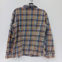 Women's Patagonia Plaid Button-Up Flannel Shirt Sz 10 alternative image