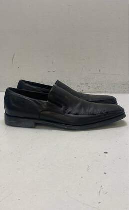 Bruno Magli Italy Raging Black Leather Loafers Dress Shoes Men's Size 12 M