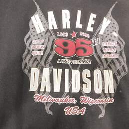 Harley Davidson 95th Anniversary Crewneck Sweater Size Unisex 2XL alternative image