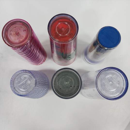 Bundle of 6 Assorted Starbucks Travel Tumblers with Straw image number 4