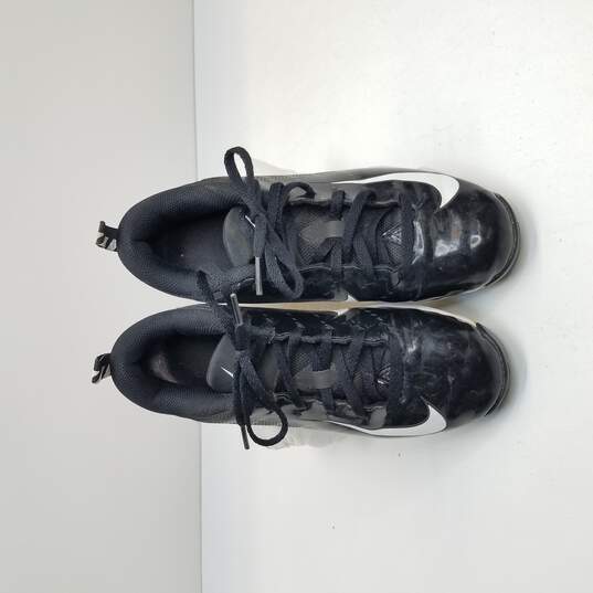 Nike Black Shoes Size 4 image number 6