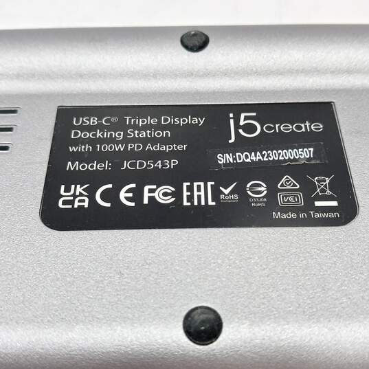 J5 Create USB-C Triple Display Docking Station In Box image number 5