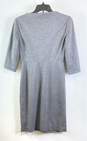 Diane Von Furstenberg Gray Casual Dress - Size 2 image number 2