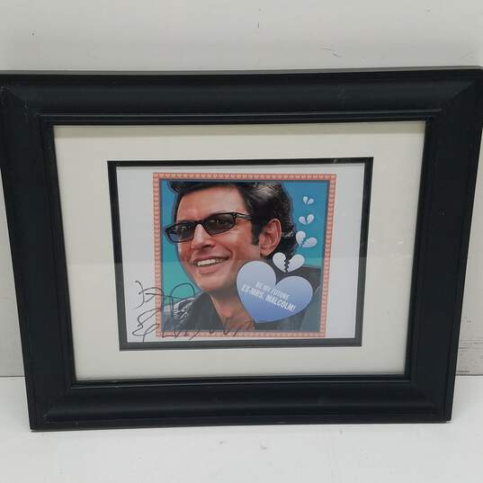 Signed, Framed & Matted  8x10 Photo of Actor Jeff Goldblum image number 1