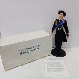 Danbury Mint The Prince Charles Bridegroom Doll IOB