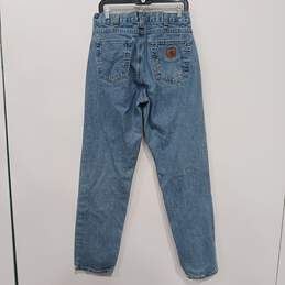 Carhartt Women's Blue Jeans Size 32x34 alternative image