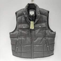 Goodfellow & Co. Men's Charcoal Puffer Vest Size XXL NWT