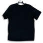 Mens Black Short Sleeve Crew Neck Stretch Pullover T-Shirt Size Large image number 1