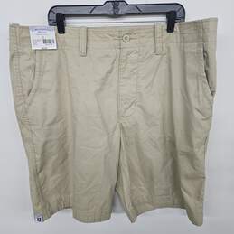 RoundTree & York Casuals Relaxed Fit Tan Shorts