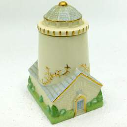 2002 Lenox Lighthouse Seaside Spice Jar Fine Ivory China Cinnamon alternative image