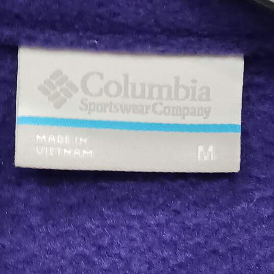 Columbia Purple Fleece Jacket Size M image number 3