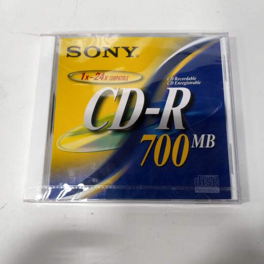 Sony, Maxwell, & TDK Blank Sealed CD-R & DVD-R Discs 5pk Lot image number 6