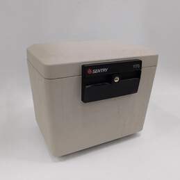 Sentry 1170 Safe Fire Proof Lock Box for Files Documents w/ Key