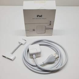 VTG. Apple Untested P/R* iPad 10W Power Adapter In Box