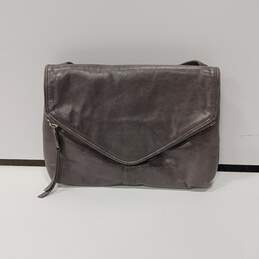 HOBO Women's Gray Leather Crossbody Bag