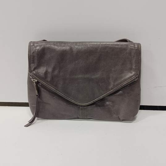 HOBO Women's Gray Leather Crossbody Bag image number 1