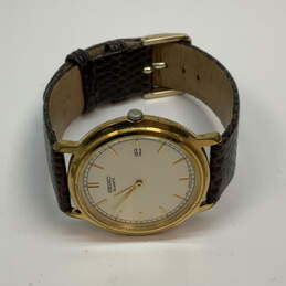 Designer Seiko 7N29-8058 Round Dial Stainless Steel Analog Wristwatch