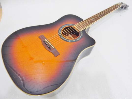 Fender Brand T-Bucket 300CE 3TS Model Acoustic Electric Guitar w/ Soft Gig Bag image number 2