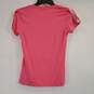 Armani Jeans Women Pink Studded Logo Tee S image number 2