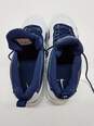Nike Air Max Uptempo 3.0 White and Blue Sneakers Size 18 image number 5