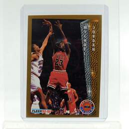 1992-93 Michael Jordan Fleer League Leader Chicago Bulls