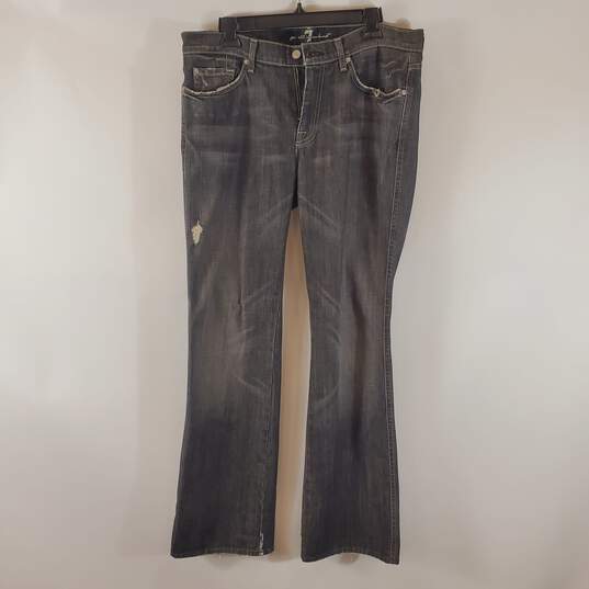 For All Mankind Men Gray Jeans 34 image number 1