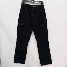 Carhartt Men's Black Pants Size 30x32