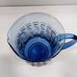 Blue Ombre Glass Bowl and Pitcher image number 3