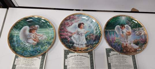 Bundle of 6 Dona Gelsinger Garden Blessings Authenticity Collectors Plates image number 5
