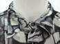 Gianni Versace Black & White Graphic Print Medusa Meander Shirt 50L W/COA image number 2