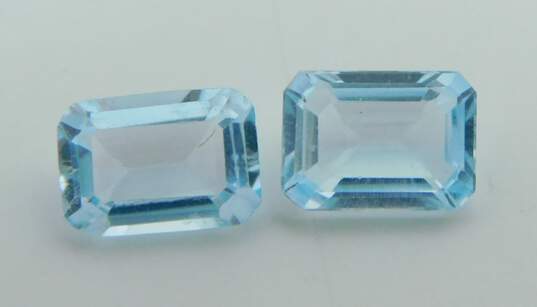 Variety Blue Topaz Loose Gemstones 1.6g image number 3