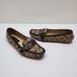 Coach Signature Logo Leather Loafer Brown 10M image number 1