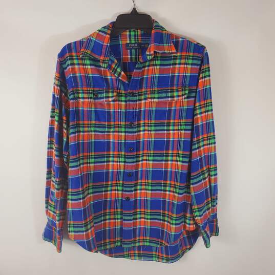 Polo Ralph Lauren Multicolor Flannel Shirt M image number 2