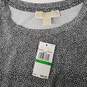 NWT Michael Kors WM's Black & White Dot Sheath Midi Dress Size L image number 4