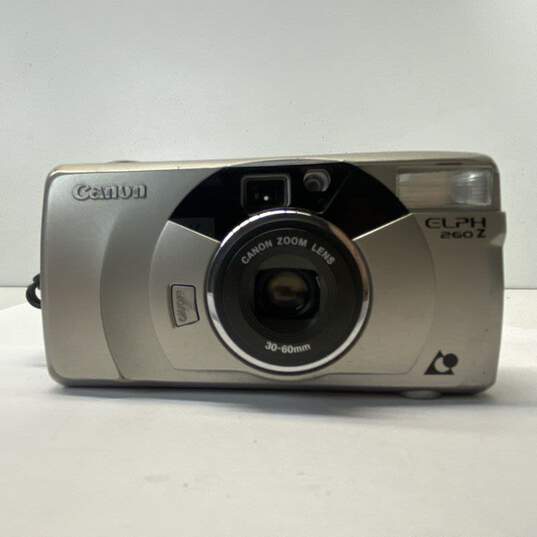 Lot of 2 Assorted APS Point & Shoot Cameras-Canon & Olympus Camera image number 2