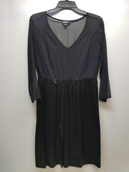 DKNY Gray Long Sleeve Dress Size 6