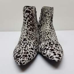 Matisse Nelson Calf Hair Animal Print Ankle Booties Size 8 alternative image