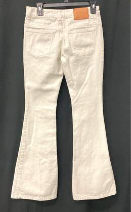 Gucci Ivory Jeans - Size 25 alternative image