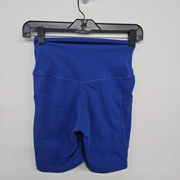 Safire Blue Athletic Shorts alternative image